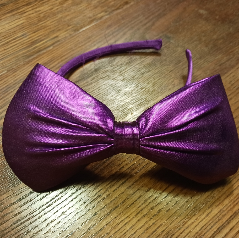 Headband with 5" Bow NWT